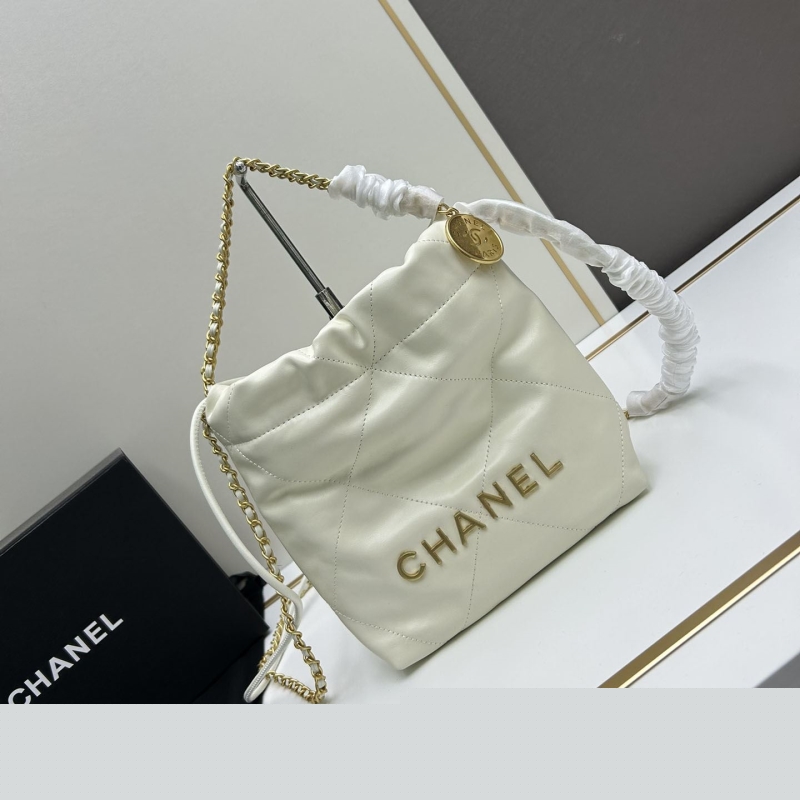 Ch*el top handle bags